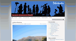 Desktop Screenshot of debutants.astrosabadell.org
