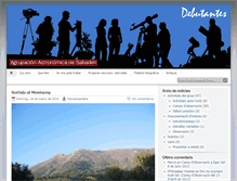 Tablet Screenshot of debutants.astrosabadell.org